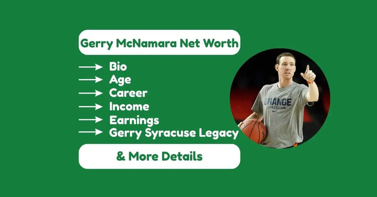 Gerry McNamara Net Worth