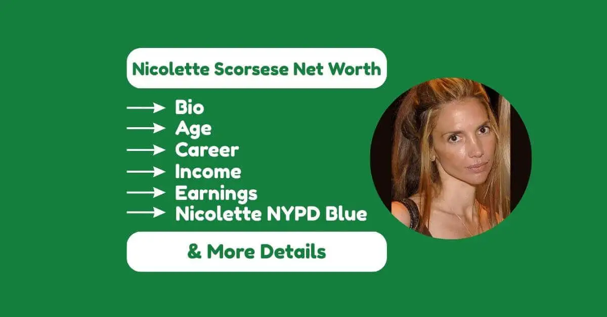 Nicolette Scorsese Net Worth
